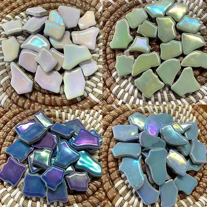 Ceramic Tile Blank - 100 г керамическая мозаика неправильной формы,