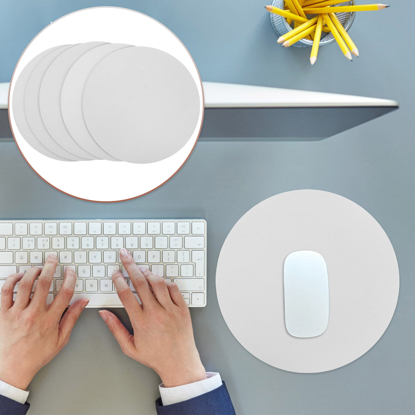 Mouse Pad Blank Sublimation - 5 шт. сублимационных ковриков для мыши