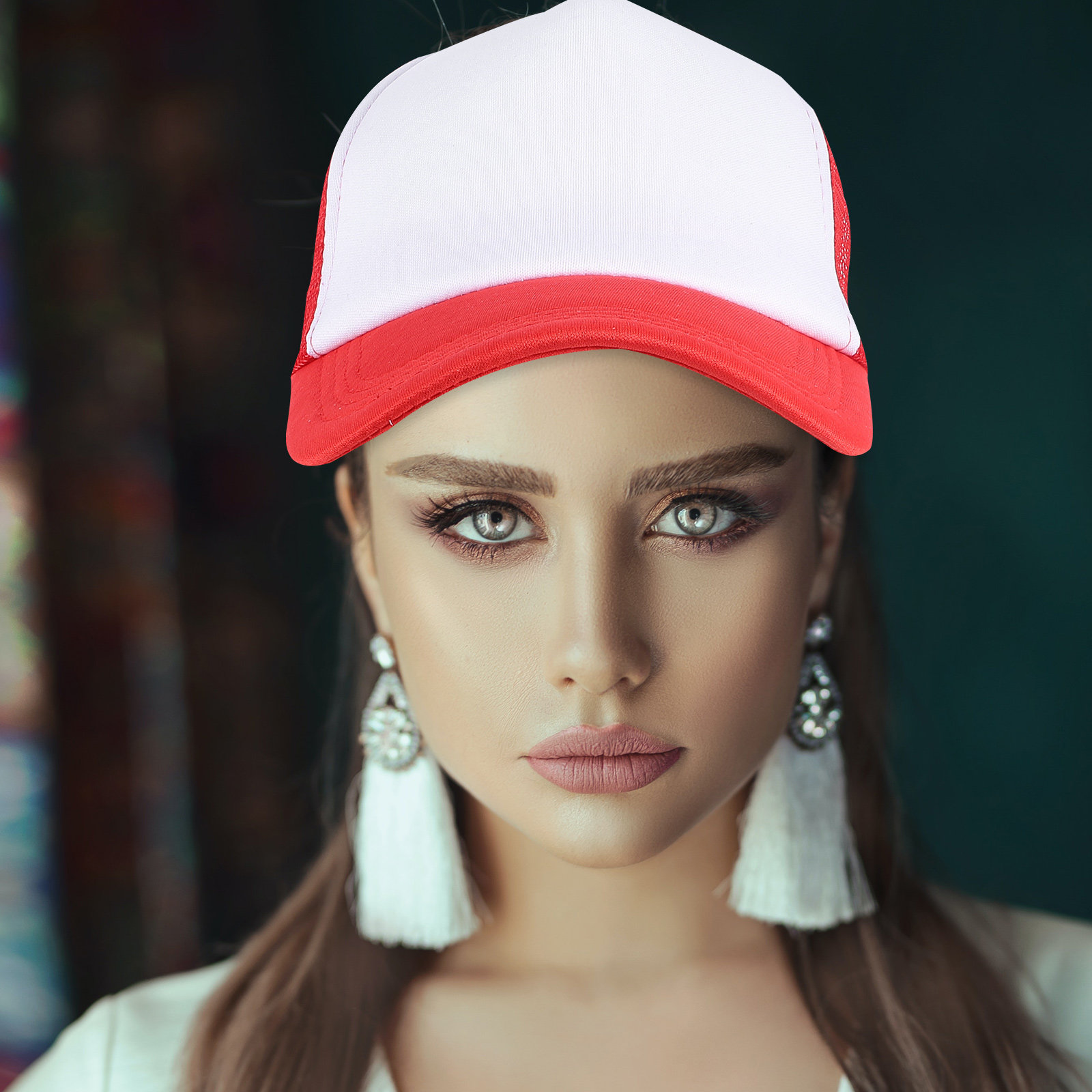 Hat Sublimation Blank - 10 шт. пустых сетчатых бейсболок для