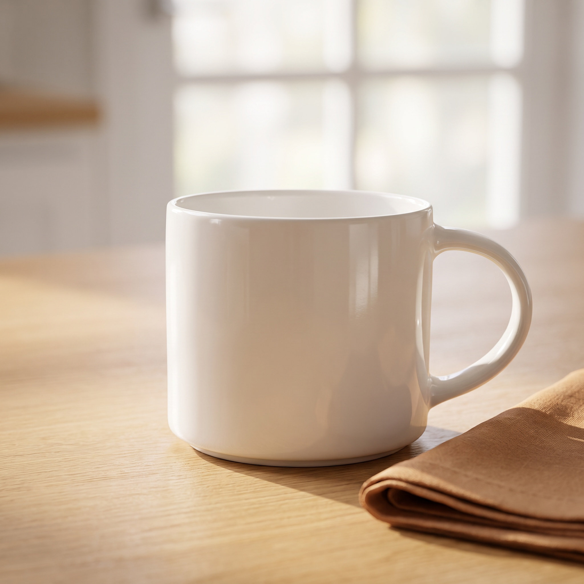 Белая керамическая кружка для  – обзор и цена Sublimation Mug White