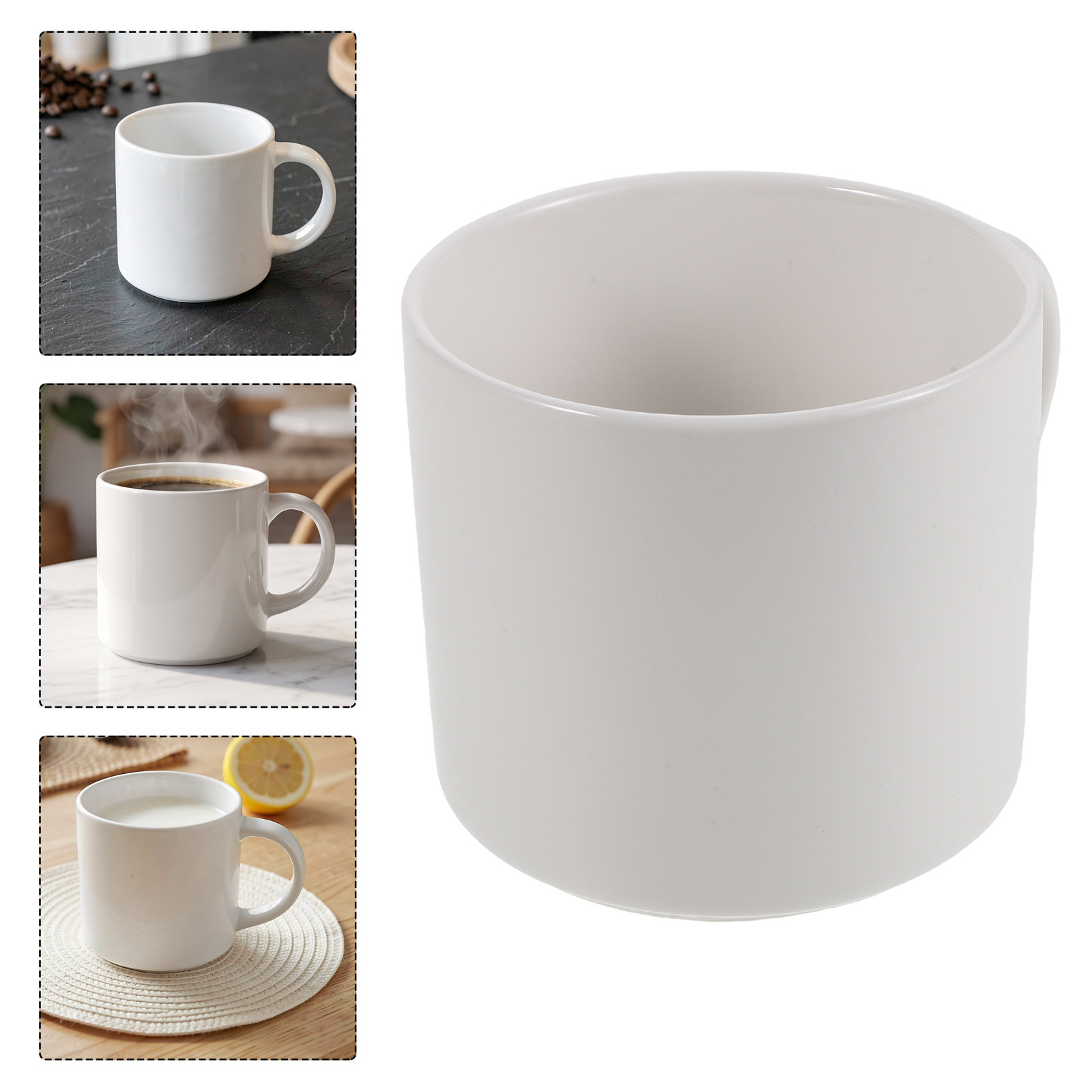 Белая керамическая кружка для  – обзор и цена Sublimation Mug White