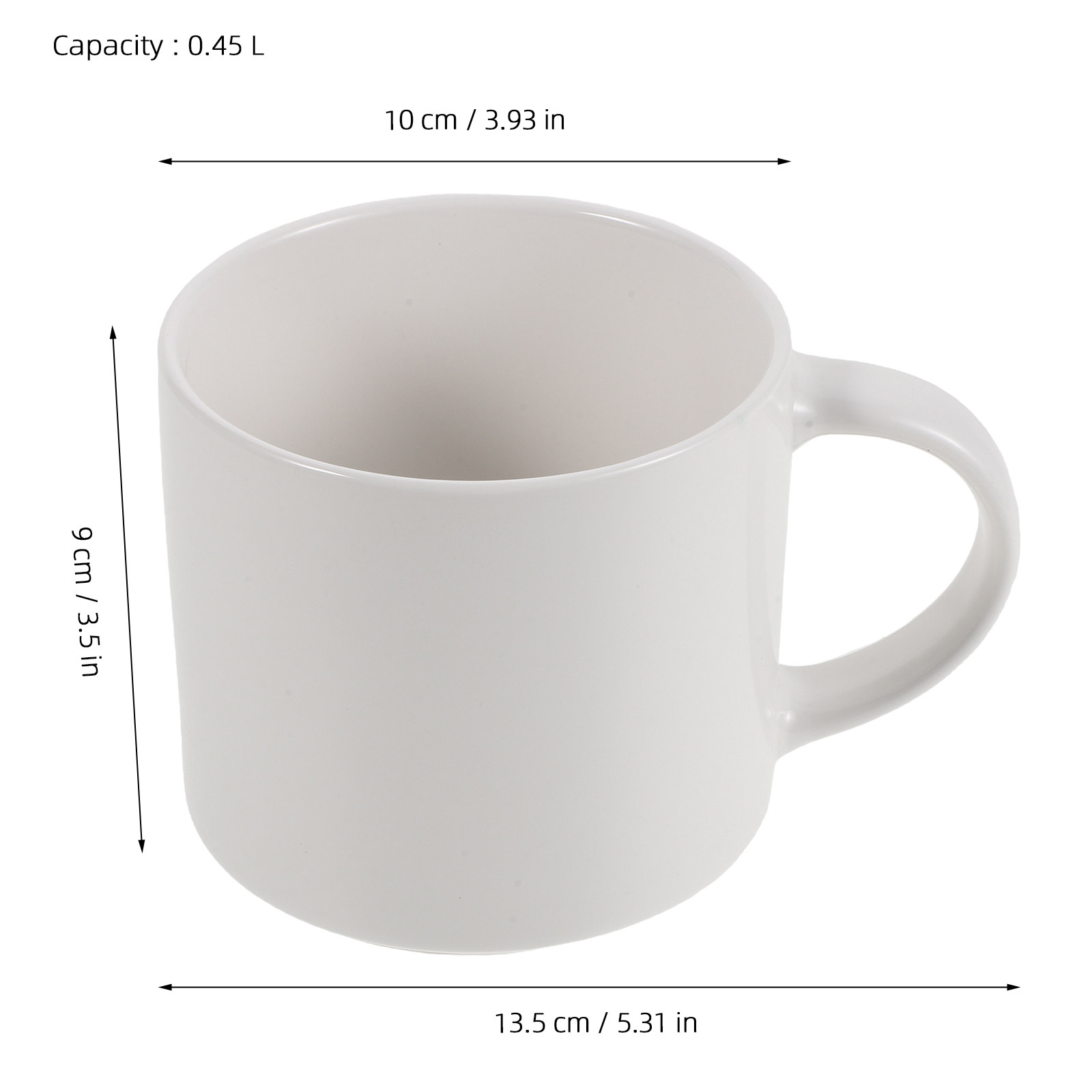 Белая керамическая кружка для  – обзор и цена Sublimation Mug White