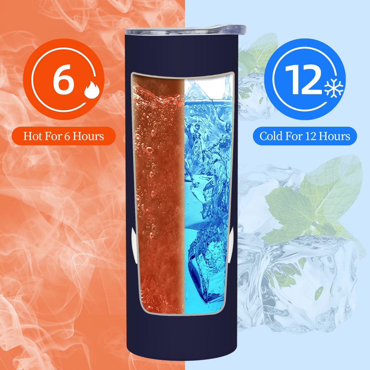 Белый якорь на темно-синей осн – обзор и цена Tumbler 20Oz White