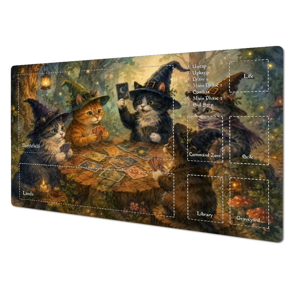 Игровой коврик Witch Cats Magi – обзор и цена Door Mat Blank