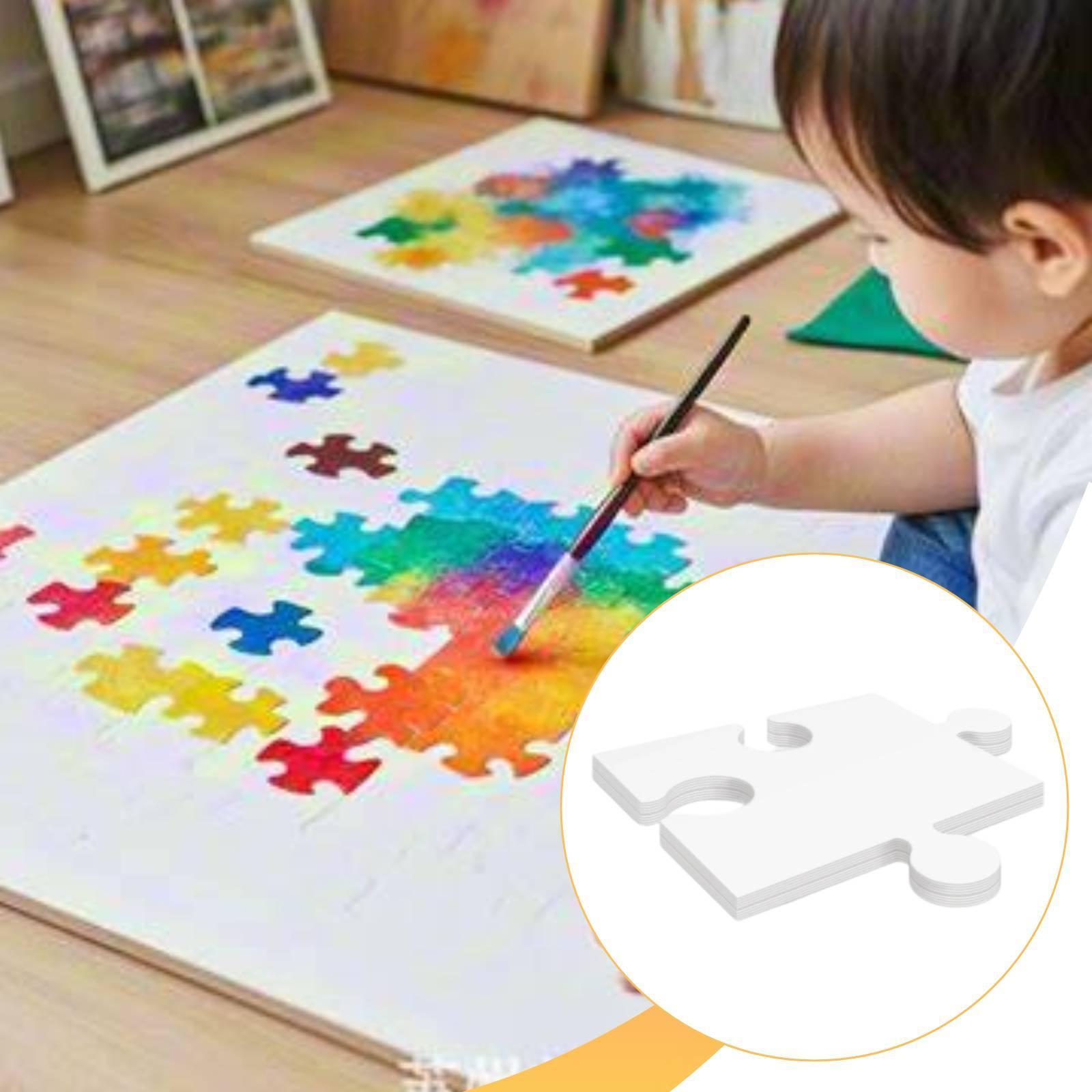 24 белых картонных пазла без р – обзор и цена Puzzle Blank White