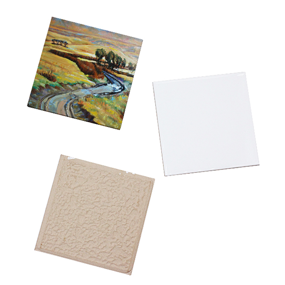 20 шт. 4,25' x 4,25' белых ква – обзор и цена Ceramic Tile Blank