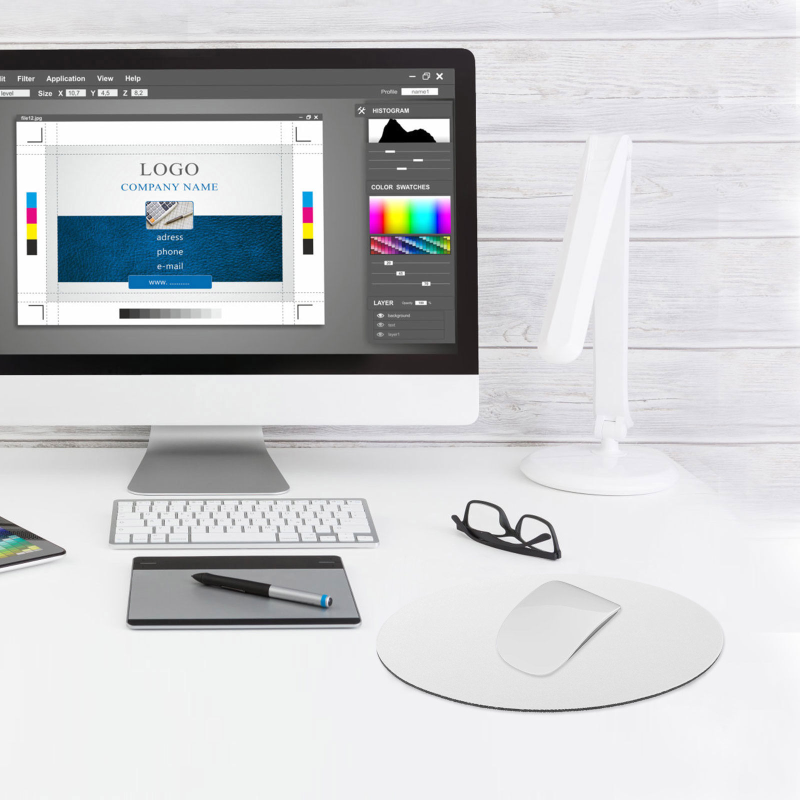 5 шт. сублимационных ковриков  – обзор и цена Mouse Pad Blank Sublimation