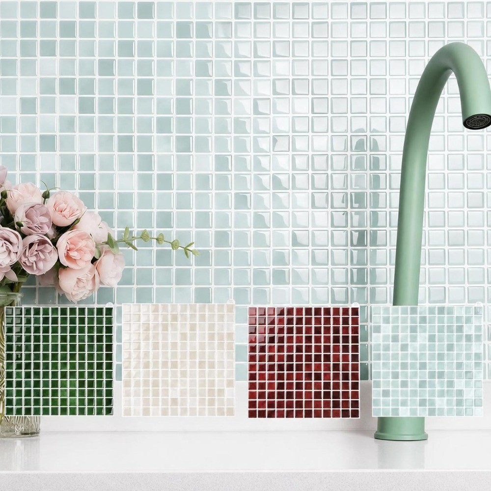 Самоклеящиеся наклейки на стен – обзор и цена Ceramic Tile Blank