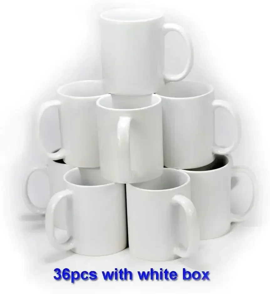 Кружки для сублимации, чашки 1 – обзор и цена Sublimation Mug White