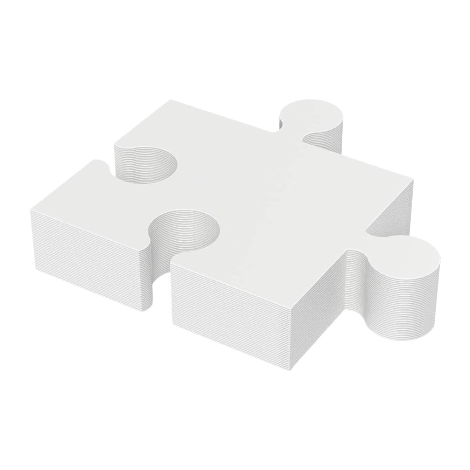 30 шт. заготовок для рисования – обзор и цена Puzzle Blank White